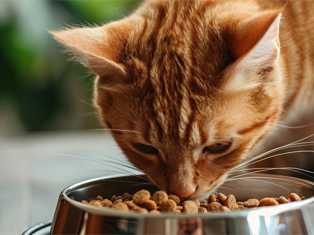 Mi gato tiene ansiedad por la comida